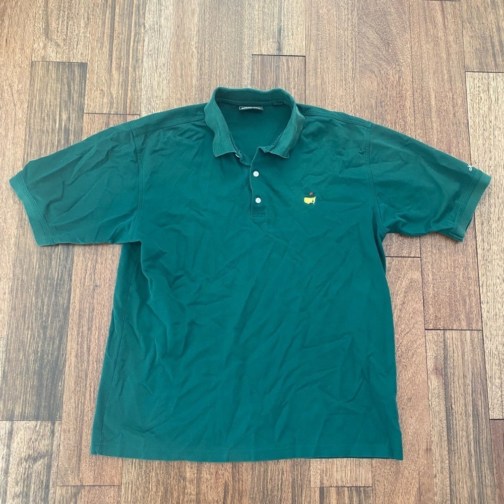 The Masters Collection Green Collared Classic Polo XL